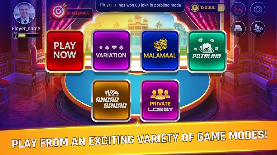 Teen Patti Malamaal Скриншот 3