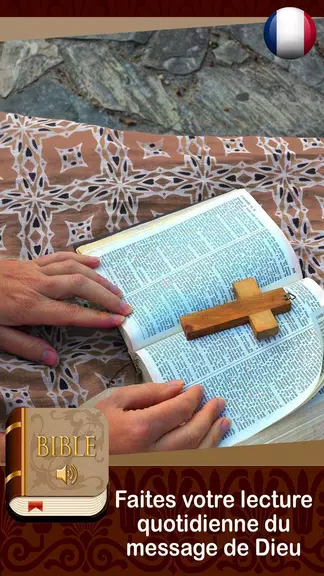 Sainte Bible en Français audio Tangkapan skrin 1