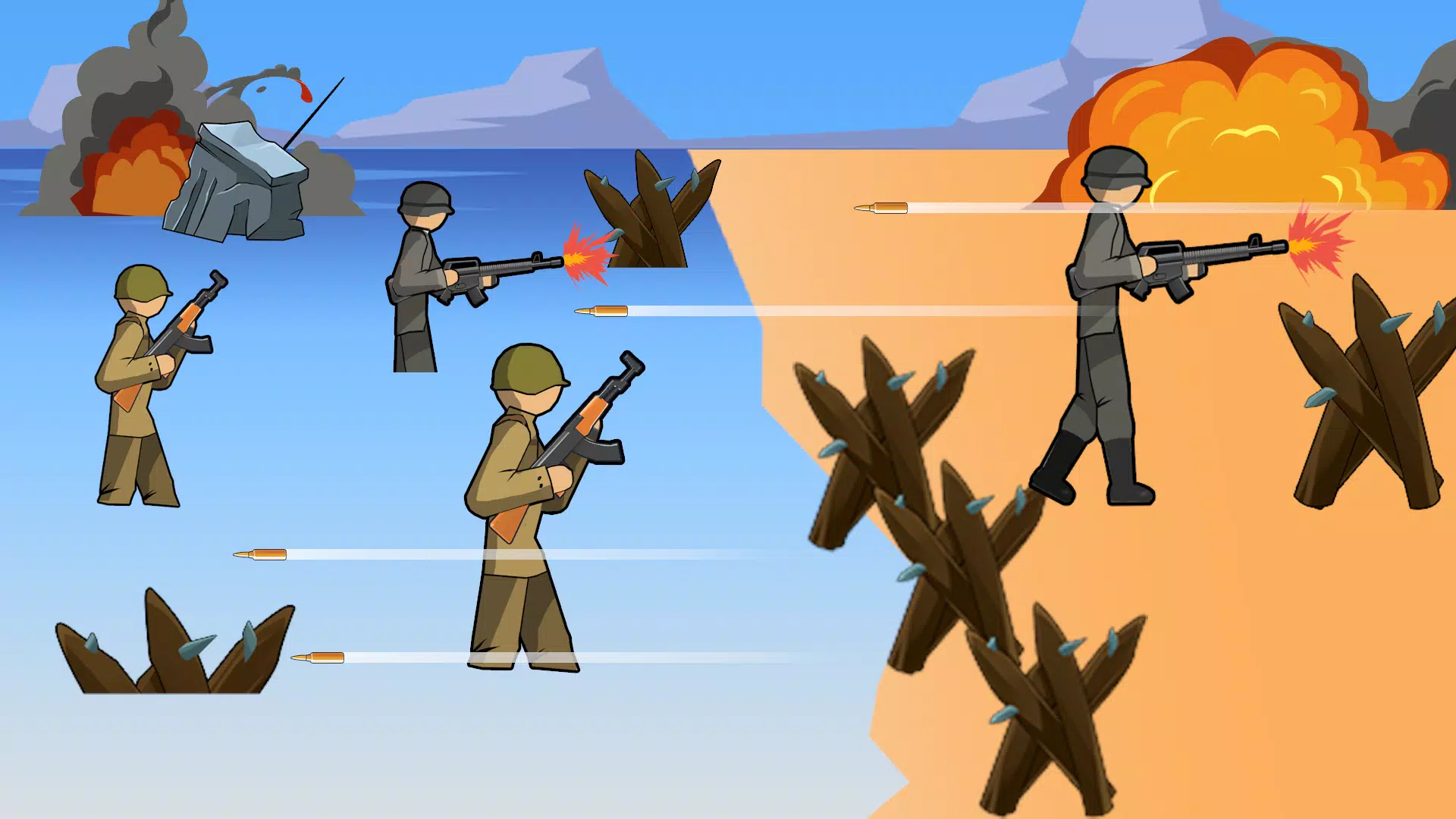 Stick WW2 Скриншот 1