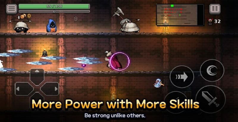 Dungeon Slasher: Roguelike Ảnh chụp màn hình 3