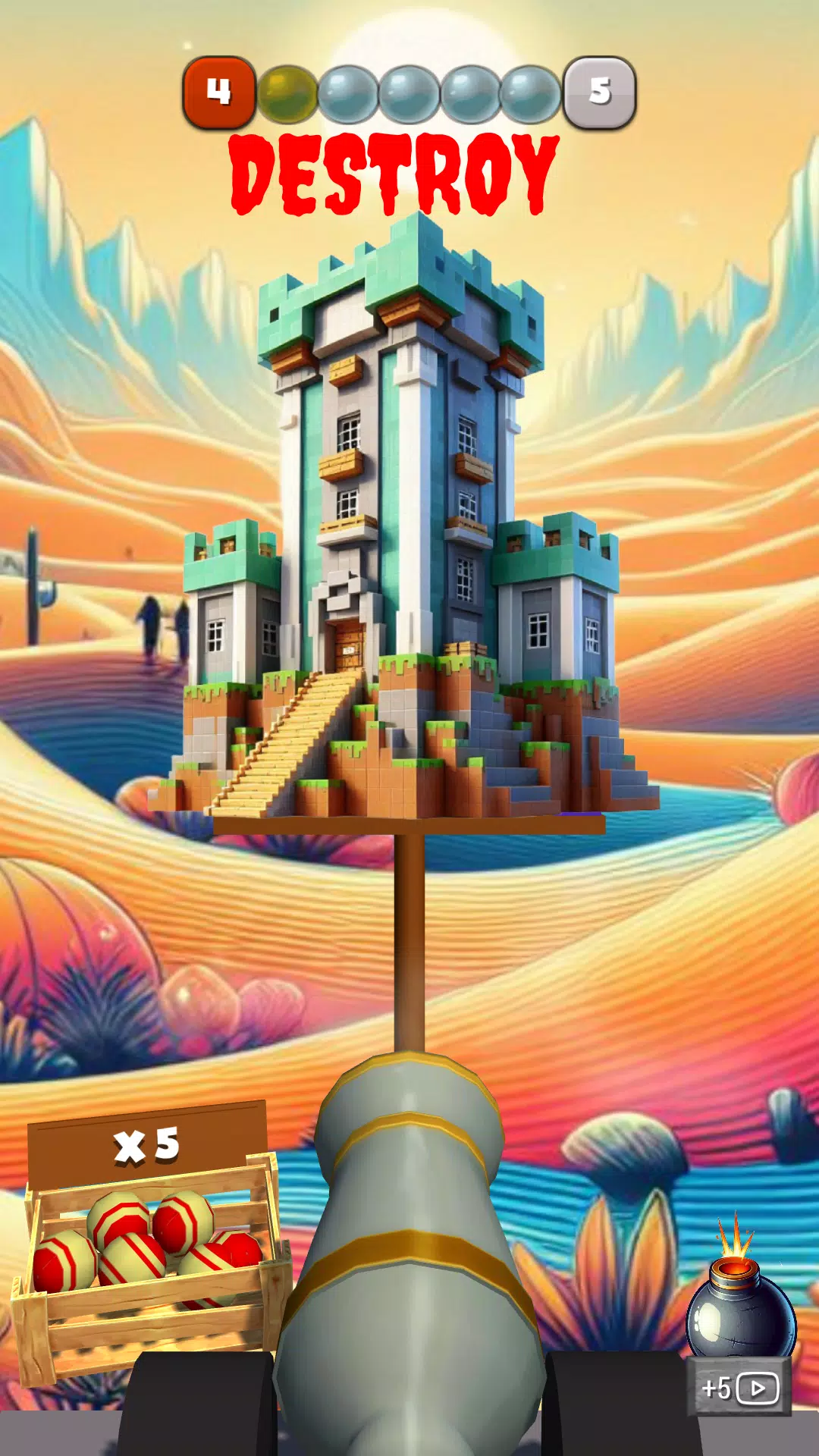 Cannon Shot: Ball Strike Blast Скриншот 4