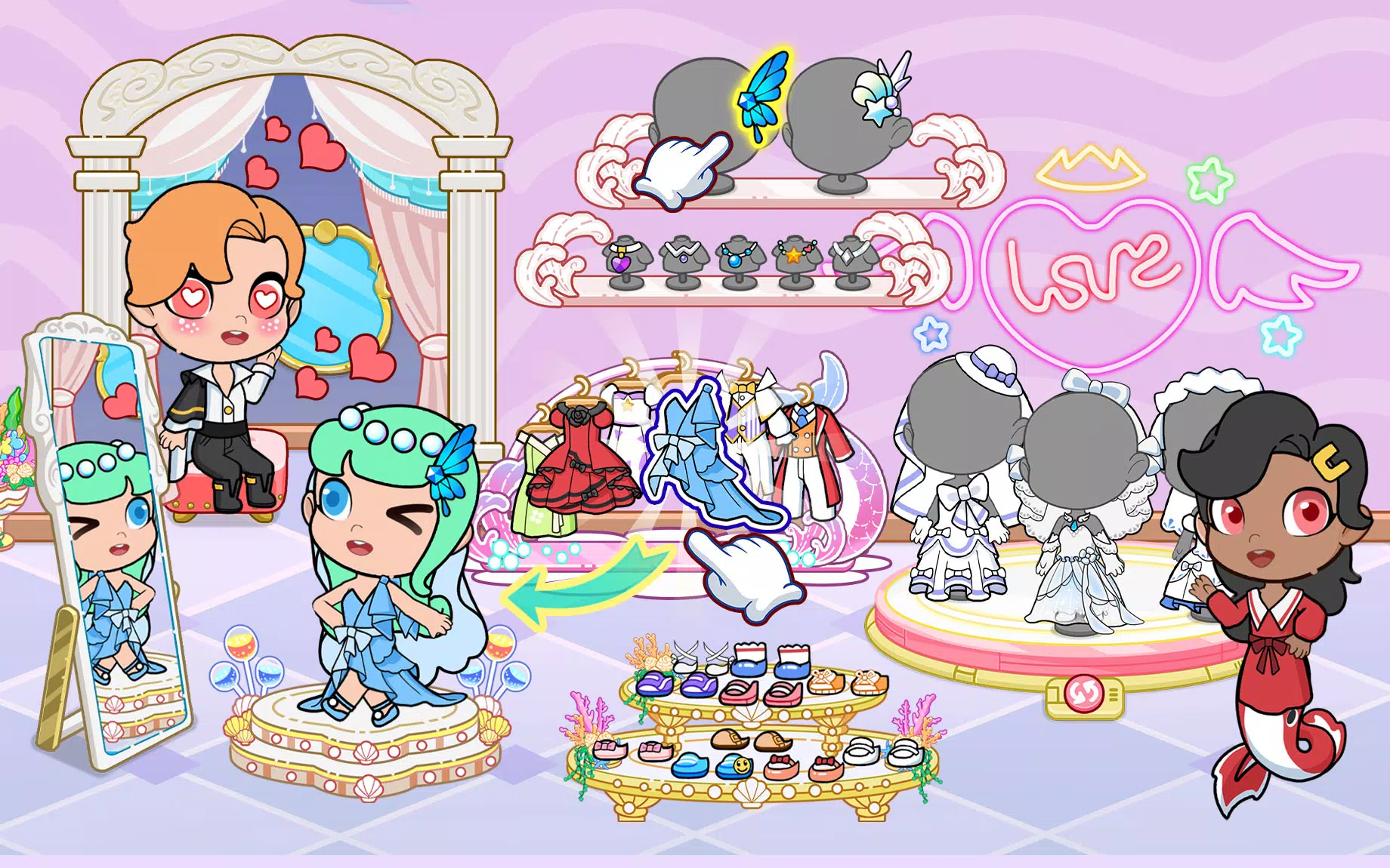 Mermaid Wedding World應用截圖第3張