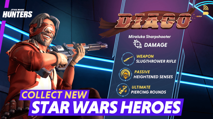 Magagamit na Ngayon: Eksklusibong Star Wars: Hunters Codes