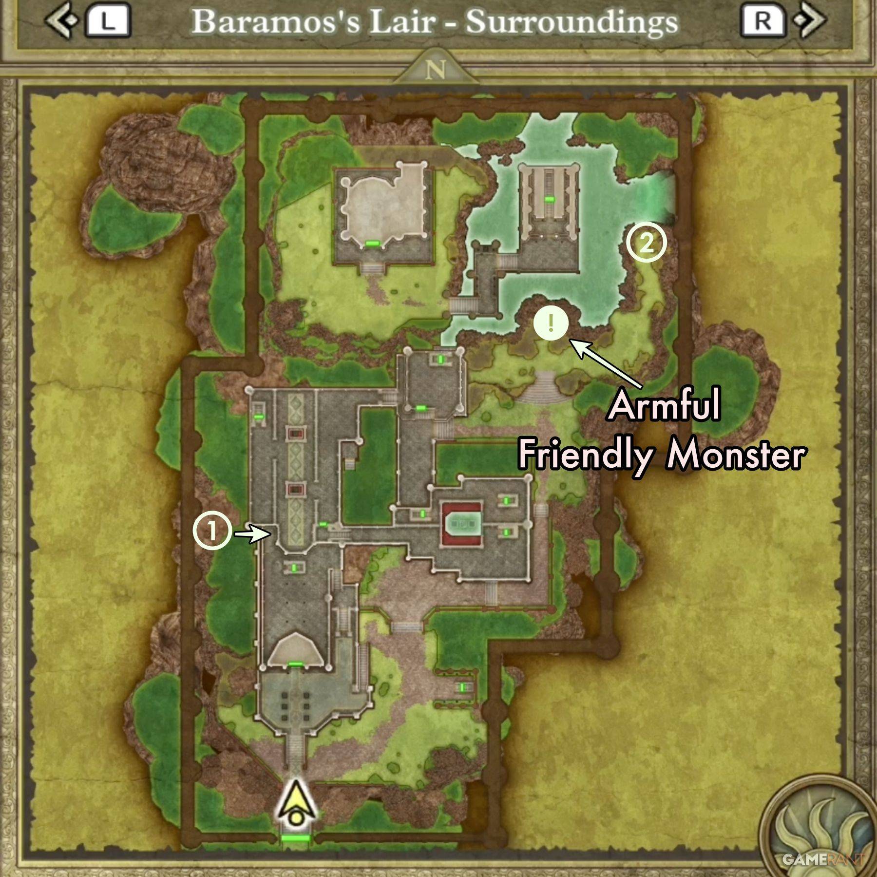 Image: Surroundings Map with Treasure Locations