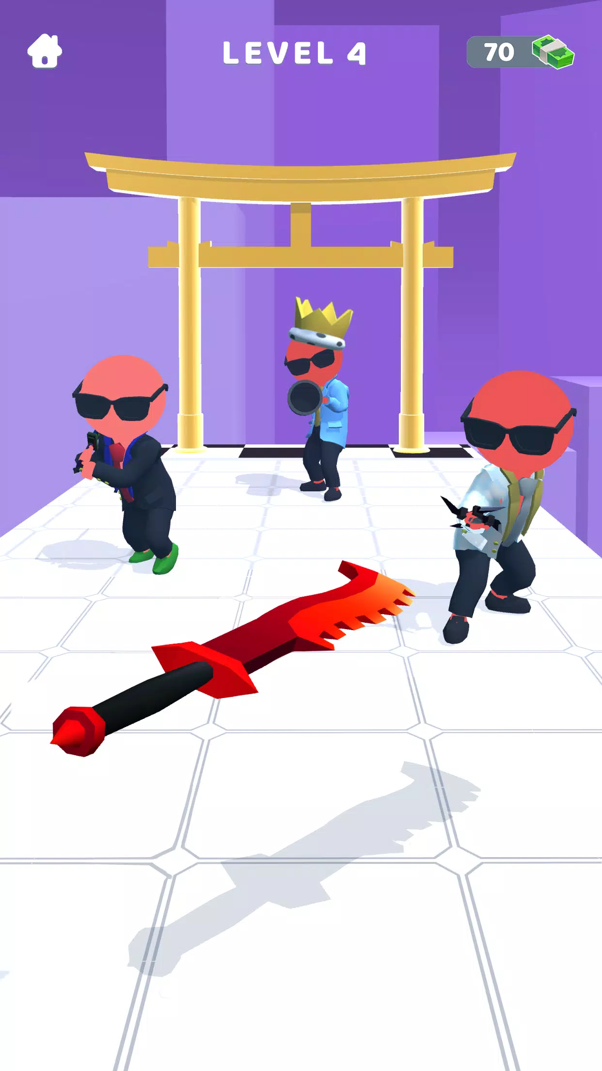 Sword Play! Ninja Slice Runner Скриншот 4