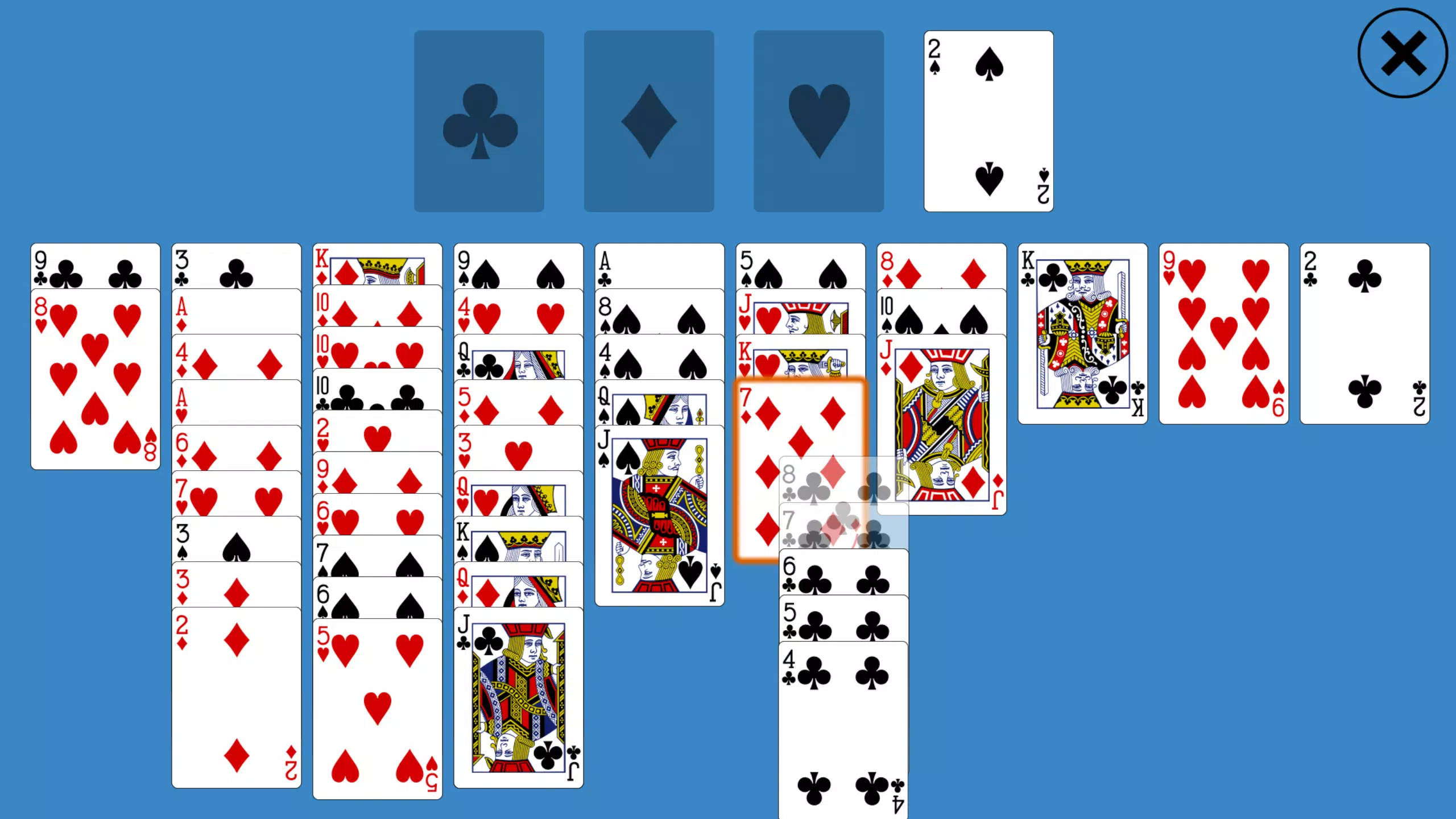 Classic Simple Simon Solitaire स्क्रीनशॉट 3
