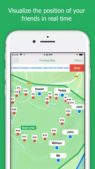 Hunting Map, the GPS for hunters Скриншот 2