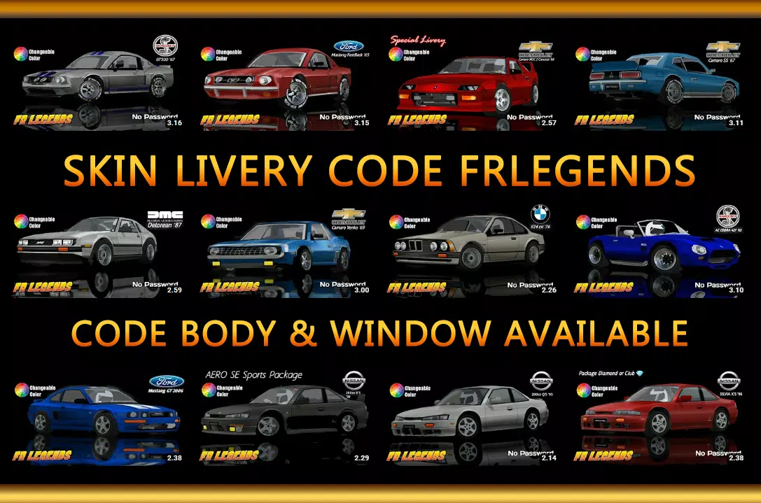 Schermata Livery FRLegends V2 3
