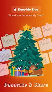 Deco My Tree : X-mas Messages Скриншот 3