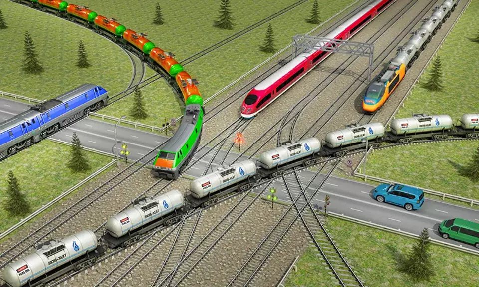 Indian Train City Pro Driving Schermafbeelding 1