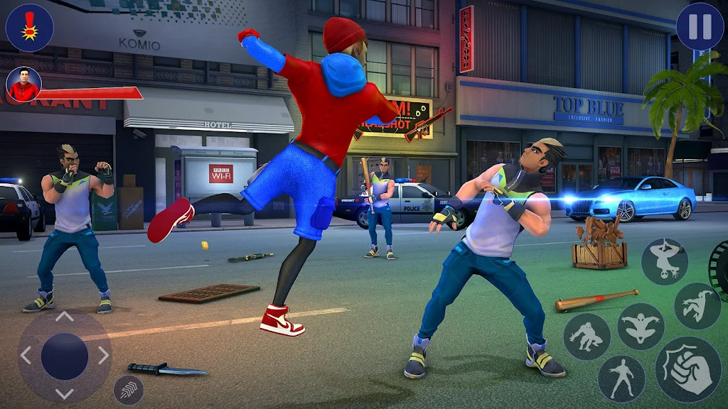 Flying Spider Fight Hero Games Скриншот 3