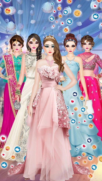Dress Up Girls Makeup Game ဖန်သားပြင်ဓာတ်ပုံ 2