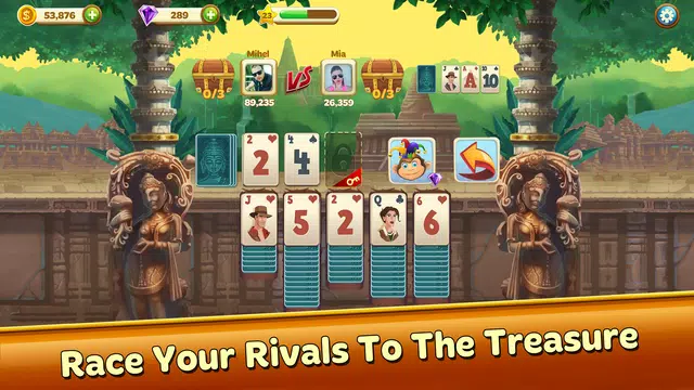 Solitaire Treasure Hunt Скриншот 4