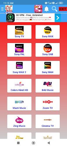 Live TV Bangla- All TV Channel Tangkapan skrin 2