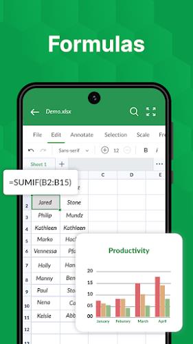 XLSX Viewer: XLS Reader স্ক্রিনশট 4