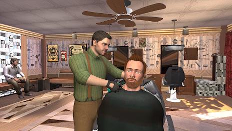 Barber Shop-Hair Cutting Game Скриншот 1