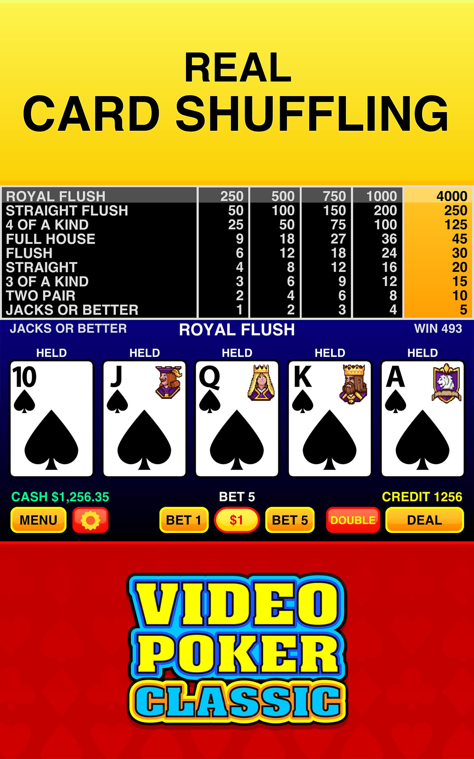 Video Poker Classic ® Скриншот 3