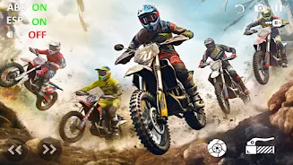 Motocross Beach Bike Games 3D スクリーンショット 1
