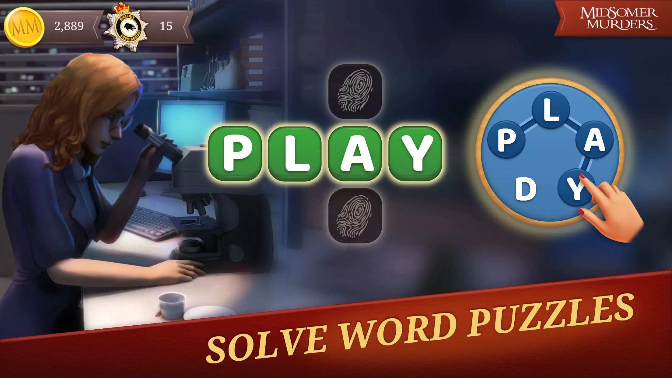 Midsomer Murders: Word Puzzles Скриншот 2