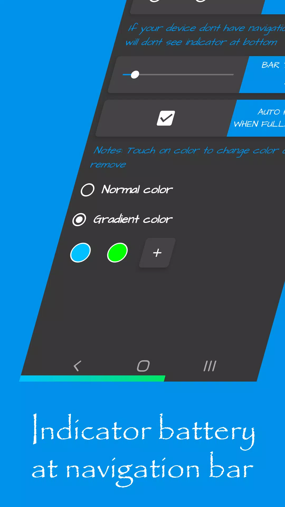 Battery Indicator Bar 스크린샷 2