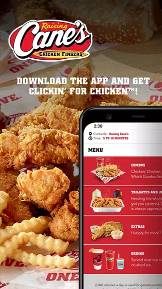 Raising Cane's Chicken Fingers Captura de tela 1