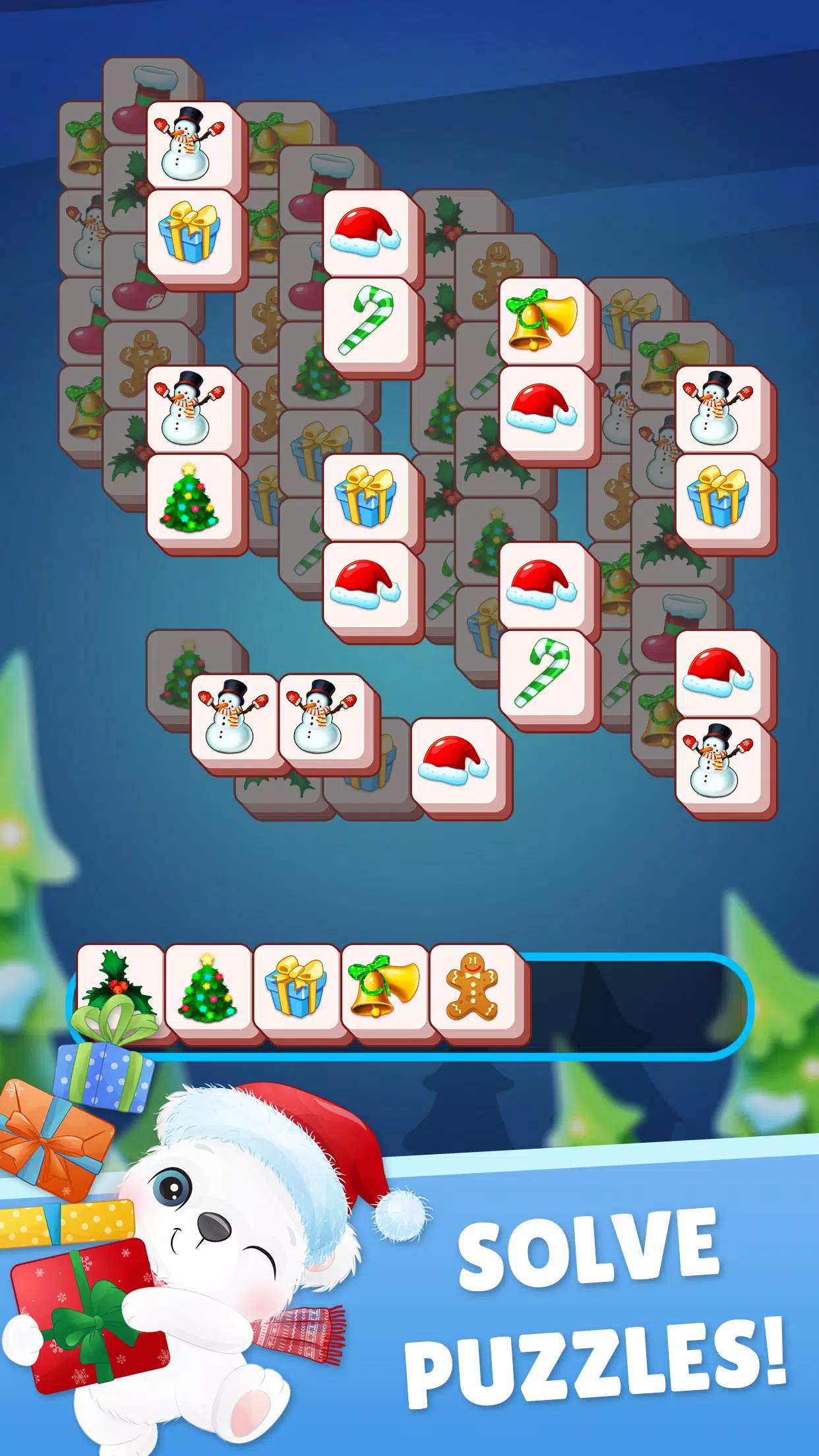 Christmas Mahjong Скриншот 2