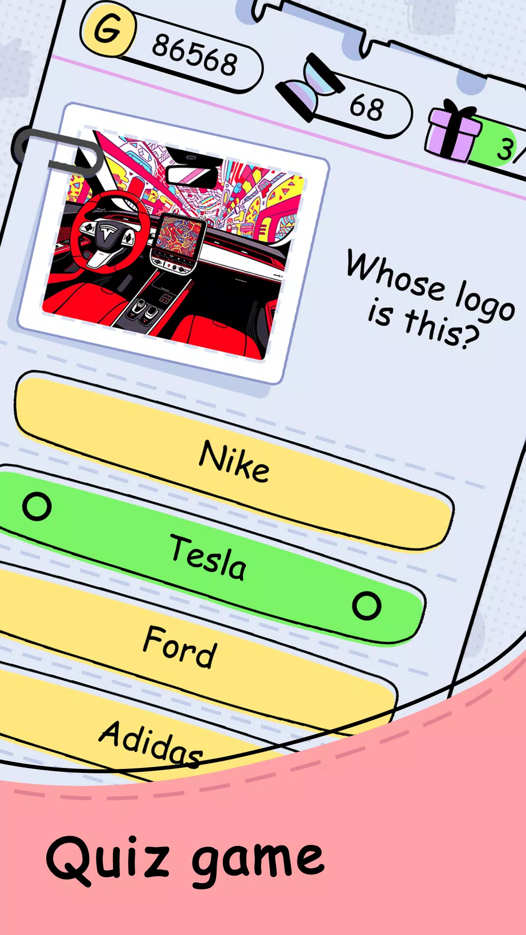 Trivia Questions - Word Quiz Zrzut ekranu 2