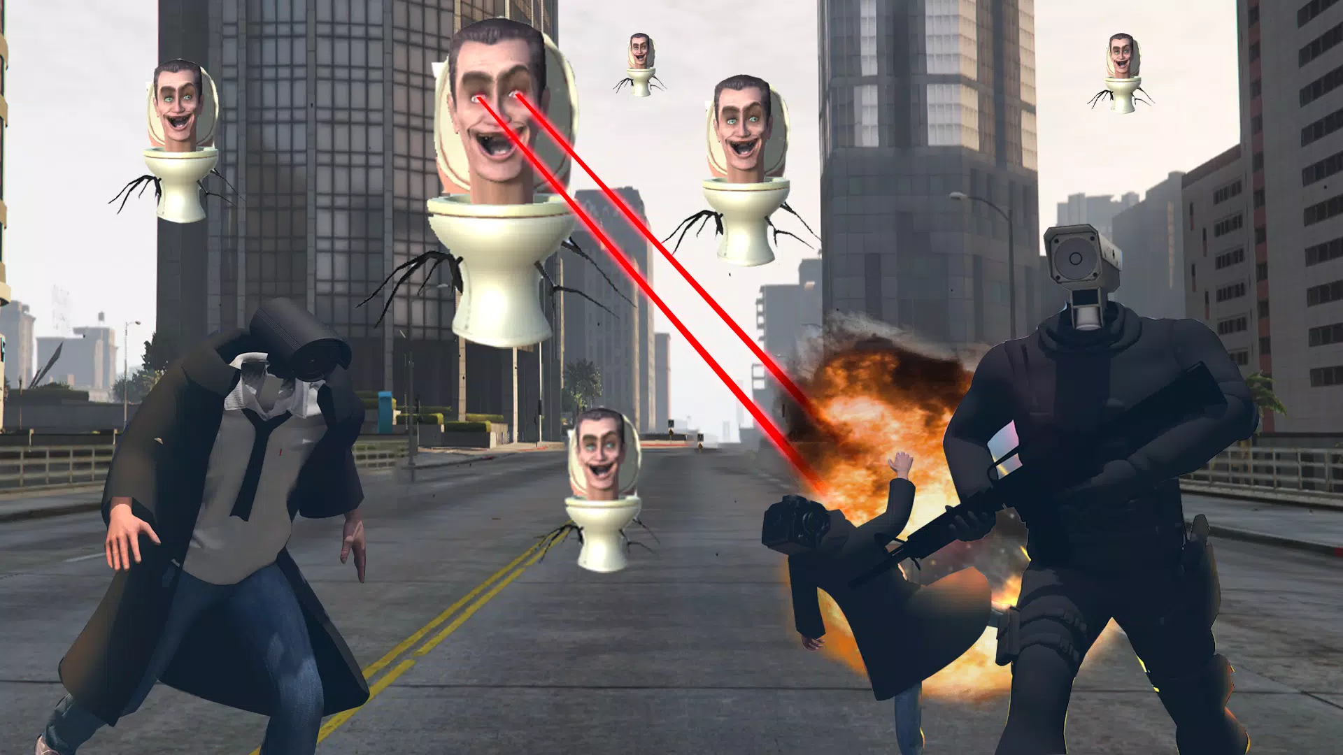 Toilet Robots Скриншот 1