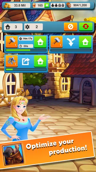 Idle Crafting Kingdom Tangkapan skrin 4