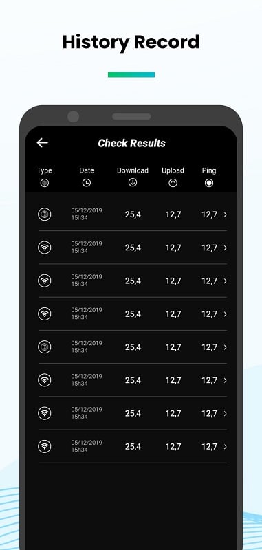 Speed Test & Wifi Analyzer Tangkapan skrin 2