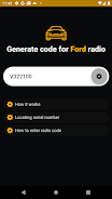 Ford radio code generator Скриншот 3