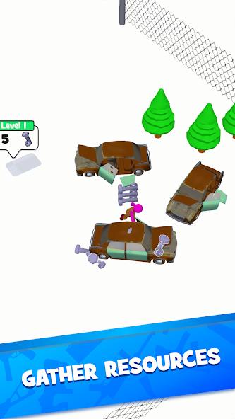 Hyper Survive 3D Mod ဖန်သားပြင်ဓာတ်ပုံ 3