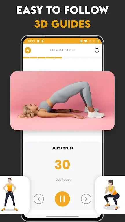 Home Workout - Full Body Workout Schermafbeelding 3