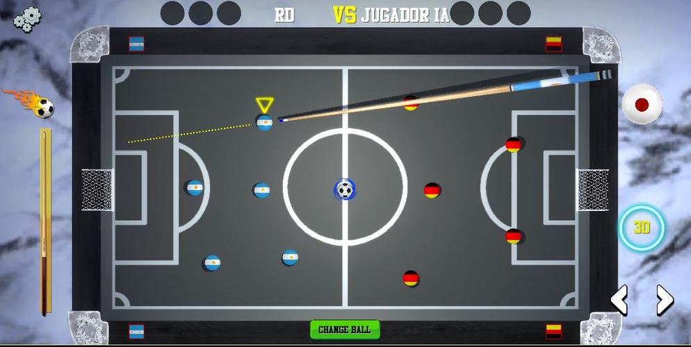FOOTPOOL:  Soccer & billiards スクリーンショット 4