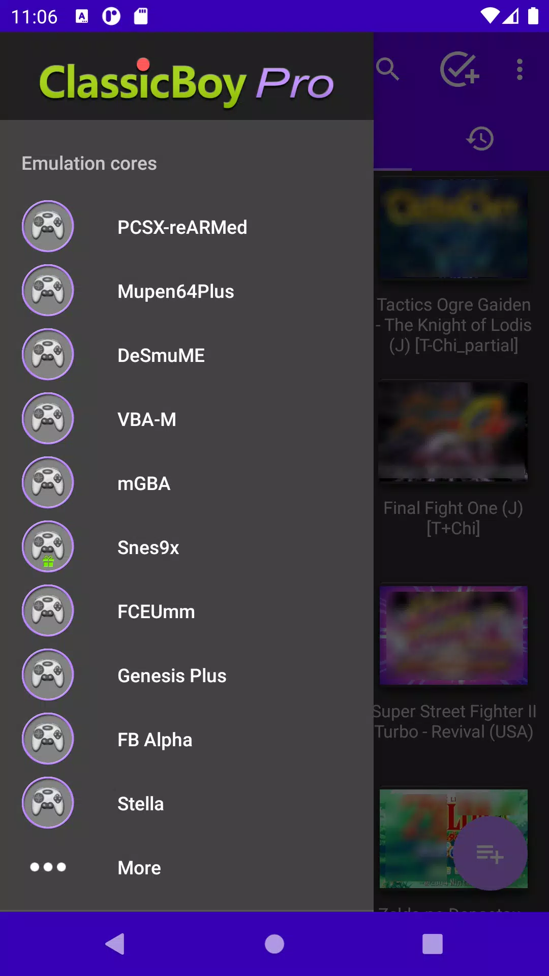 ClassicBoy Pro Game Emulator Скриншот 2