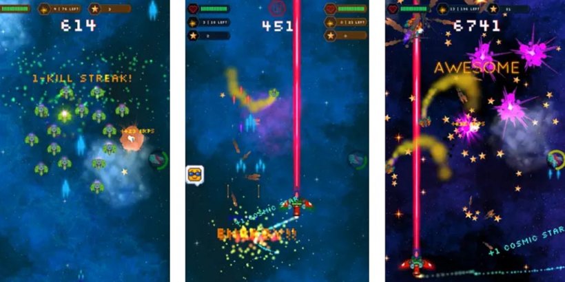 Galactic Invasion ni Wanon: Shoot Aliens, Dodge Bullets sa Galaga-esque Delight