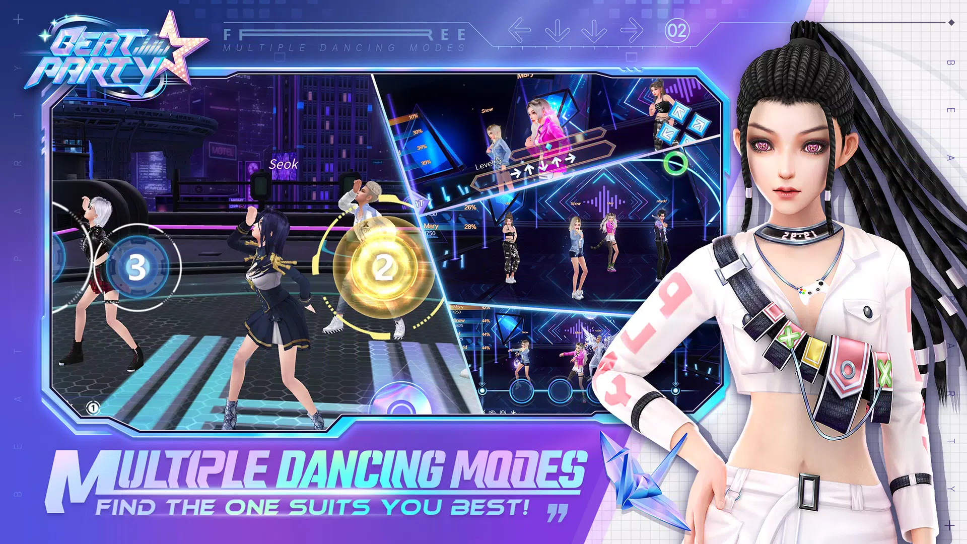 Beat Party EN:sweet musicdance Скриншот 2