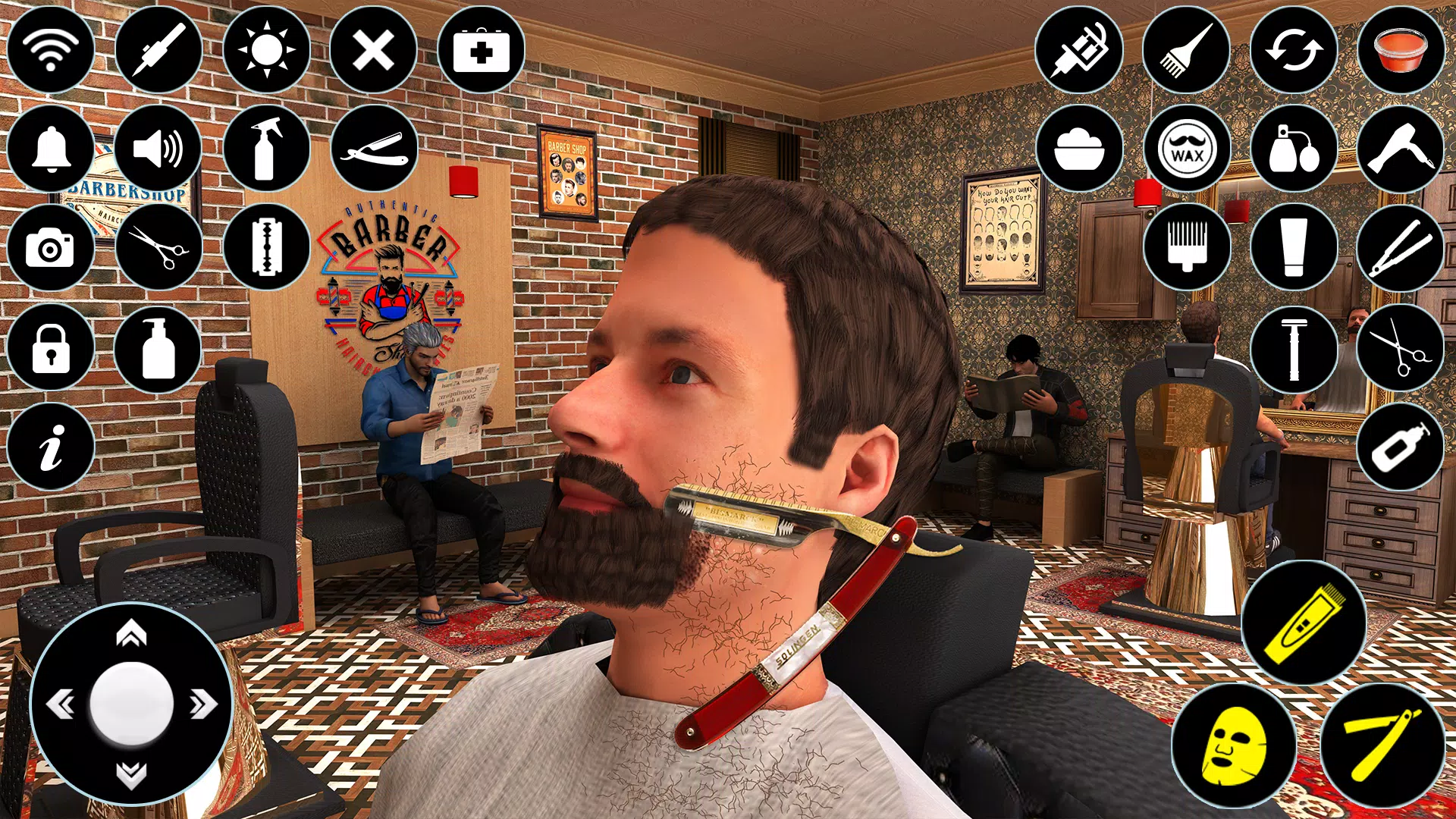 Barber Shop Game: Hair Salon Ekran Görüntüsü 1