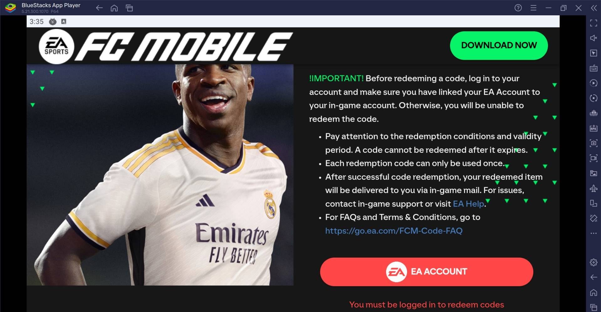 EA Sports FC™手機：兌換所有代碼（2025年1月）