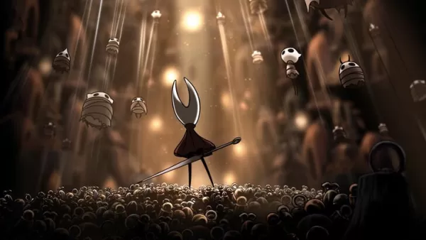 Hornet a chegar a Bellhart em Silksong