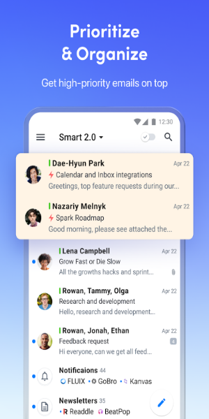 Spark AI – Persönliche E-Mail Screenshot 3