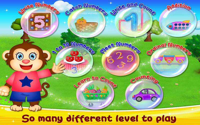 Baby Numbers Learning Game Ảnh chụp màn hình 2