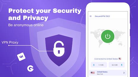 Secure VPN 2022 - Fast VPN Скриншот 4