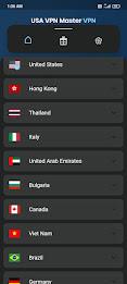 USA VPN Proxy -Fast VPN Master Ekran Görüntüsü 2