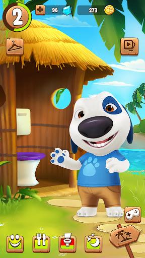 My Talking Hank: Islands Zrzut ekranu 1