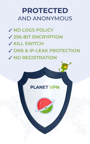 Schermata Free VPN Planet 3