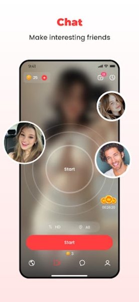 WeLive - Video Chat&Meet Скриншот 4
