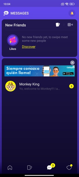 Monkey - random video chat 스크린샷 3
