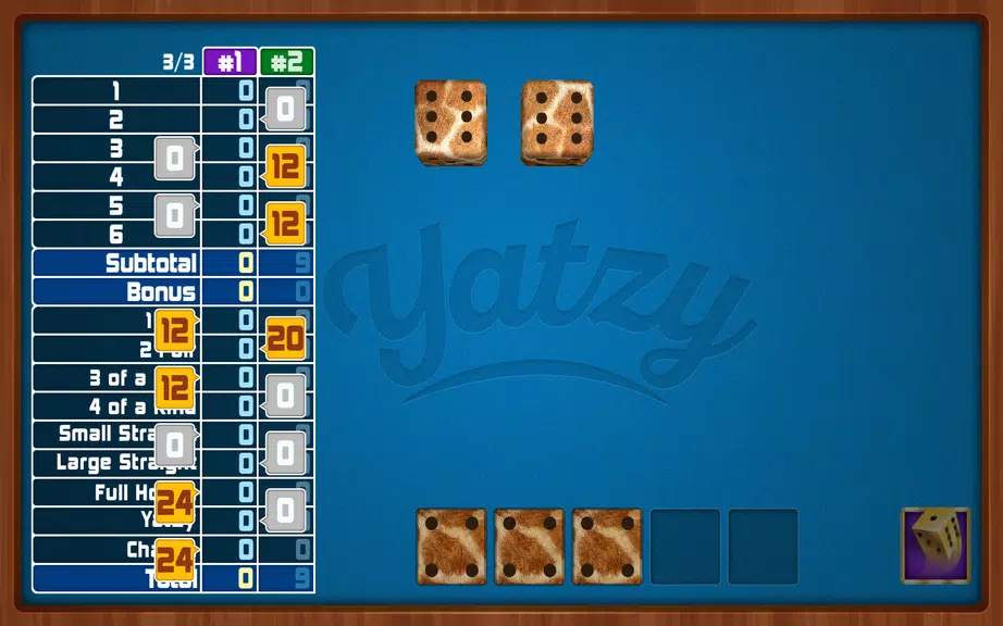 Yatzy Dice Game Скриншот 2