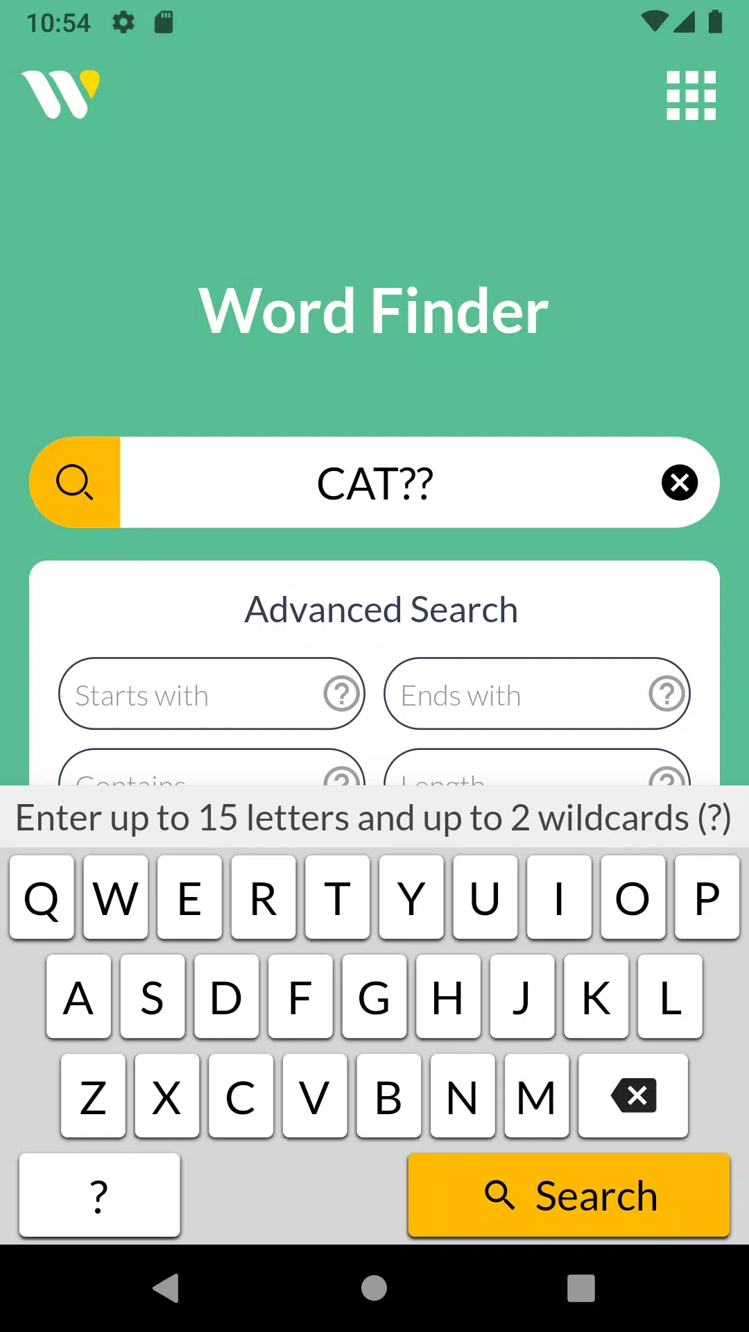 Wordfinder by WordTips Скриншот 3